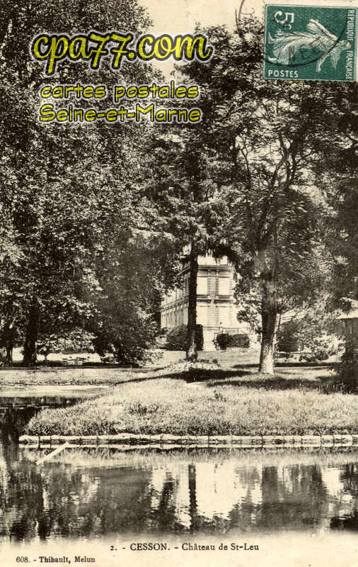 Cesson (Seine-et-Marne) - Château de St-Leu
