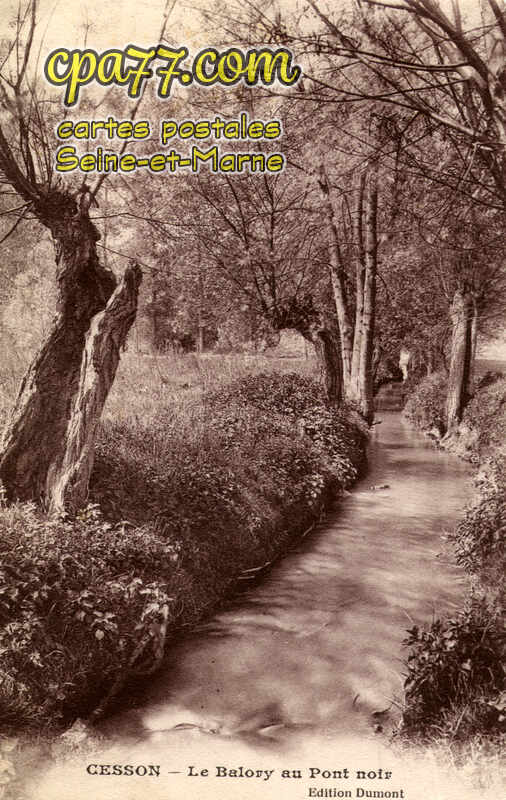 Cesson (Seine-et-Marne) - Le Balory au Pont noir