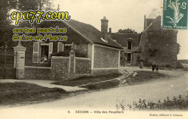 Cesson (Seine-et-Marne) - Villa des Peupliers