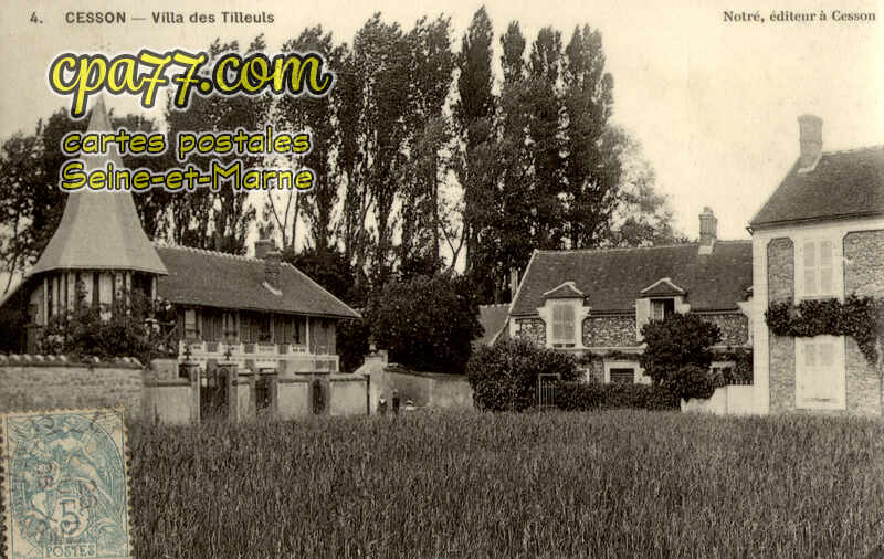 Cesson (Seine-et-Marne) - Villa des Tilleuls