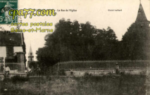 Cessoy En Montois (Seine-et-Marne) - La Rue de l&rsquo;Eglise