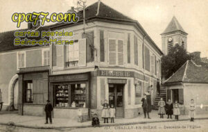 Chailly En Bière (Seine-et-Marne) - Descente de l&rsquo;Eglise