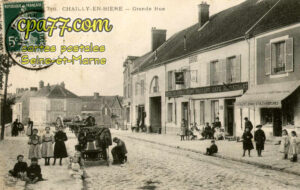Chailly En Bière (Seine-et-Marne) - Grande Rue