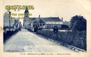 Chailly En Brie (Seine-et-Marne) - Route de Provins