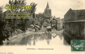 Chaintreaux (Seine-et-Marne) - Abreuvoir communal