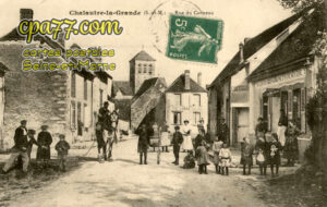 Chalautre La Grande (Seine-et-Marne) - Rue du Corneau