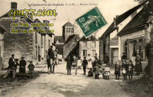 Chalautre La Grande (Seine-et-Marne) - Rue du Corneau