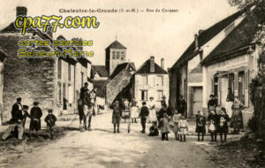 Chalautre La Grande (Seine-et-Marne) - Rue du Corneau