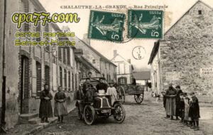 Chalautre La Grande (Seine-et-Marne) - Rue Principale