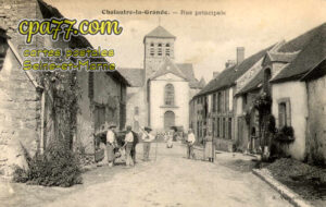 Chalautre La Grande (Seine-et-Marne) - Rue Principale
