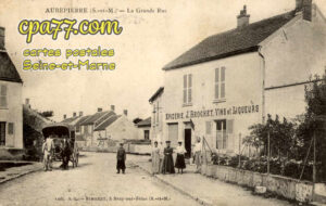 Chalautre La Petite (Seine-et-Marne) - Aubepierre (S.-et-M.) – La Grande Rue