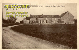 Chalautre La Reposte (Seine-et-Marne) - Entrée du Pays (côté nord)