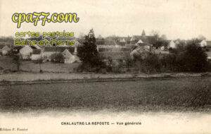 Chalautre La Reposte (Seine-et-Marne) - Vue générale