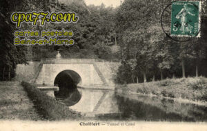 Chalifert (Seine-et-Marne) - Tunnel et Canal