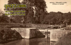 Chalifert (Seine-et-Marne) - L&rsquo;Ecluse de Chalifert