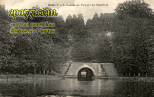 Chalifert (Seine-et-Marne) - L&rsquo;entrée du Tunnel de Chalifert