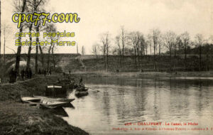 Chalifert (Seine-et-Marne) - Le Canal, la Pêche