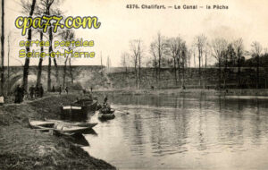 Chalifert (Seine-et-Marne) - Le Canal – La pêche