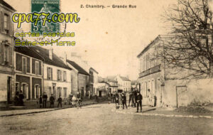 Chambry (Seine-et-Marne) - Grande Rue