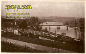 Champagne Sur Seine (Seine-et-Marne) - Vue sur la Seine
