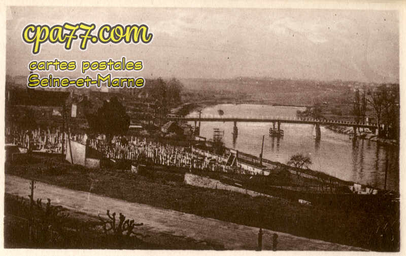 Champagne Sur Seine (Seine-et-Marne) - Vue sur la Seine