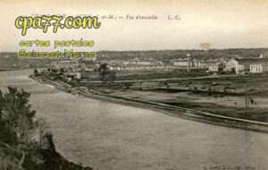 Champagne Sur Seine (Seine-et-Marne) - Vue d&rsquo;ensemble