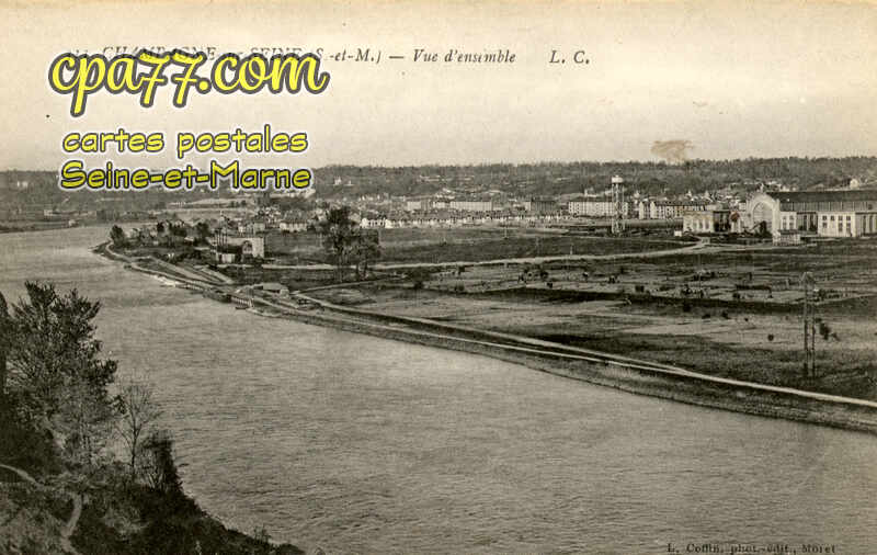Champagne Sur Seine (Seine-et-Marne) - Vue d&rsquo;ensemble