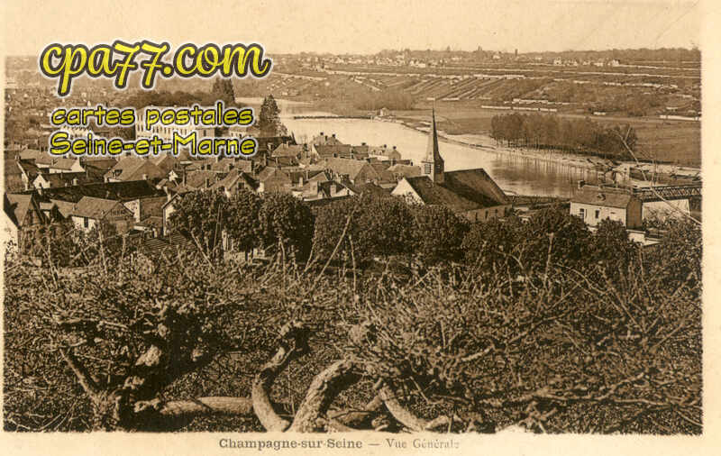 Champagne Sur Seine (Seine-et-Marne) - Vue Générale