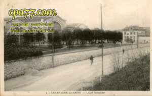Champagne Sur Seine (Seine-et-Marne) - Usine Schneider
