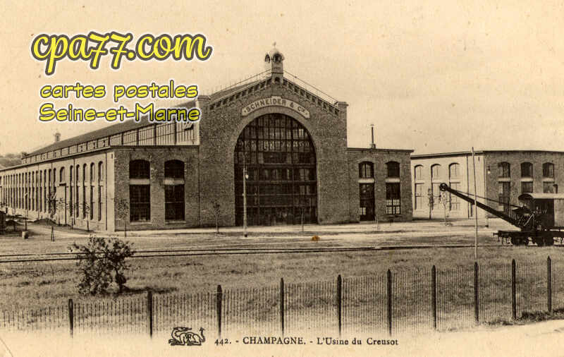 Champagne Sur Seine (Seine-et-Marne) - L&rsquo;Usine du Creusot