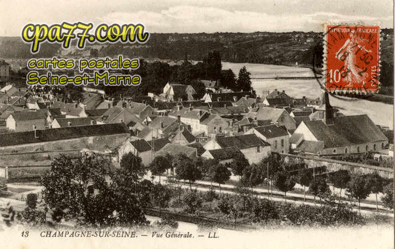 Champagne Sur Seine (Seine-et-Marne) - Vue Générale
