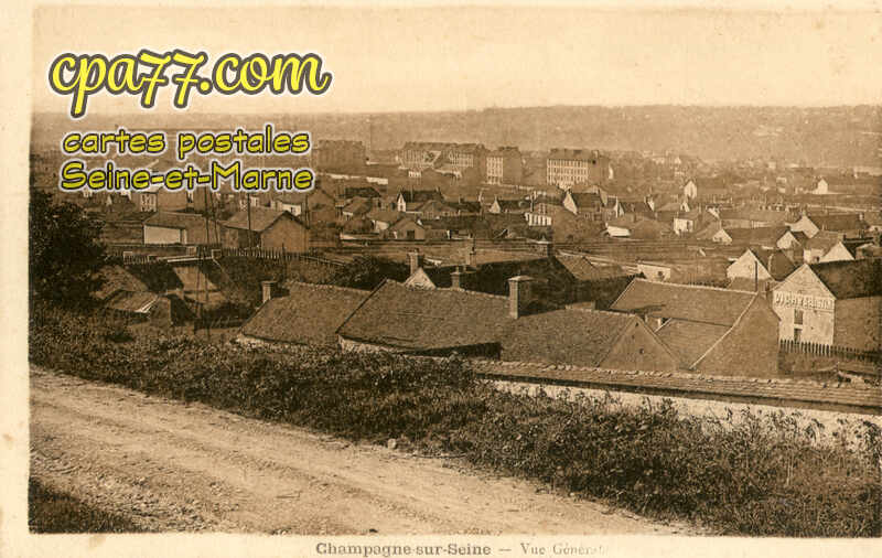Champagne Sur Seine (Seine-et-Marne) - Vue Générale