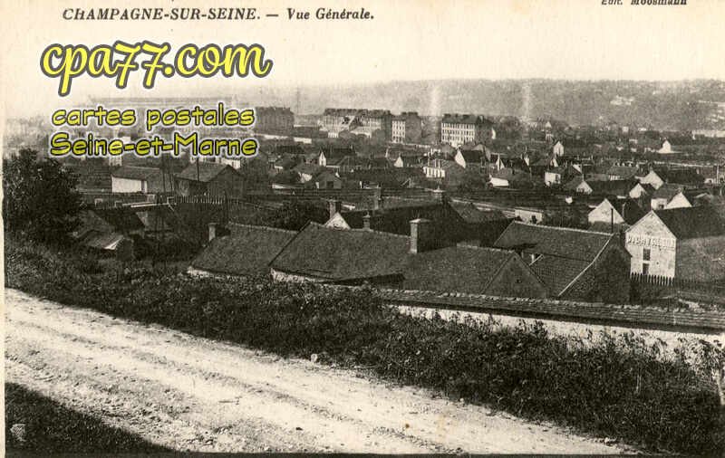 Champagne Sur Seine (Seine-et-Marne) - Vue Générale