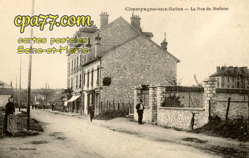 Champagne Sur Seine (Seine-et-Marne) - La Rue du Merisier