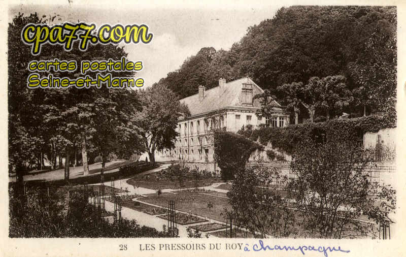 Champagne Sur Seine (Seine-et-Marne) - Les Pressoirs du Roy