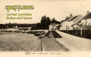 Champagne Sur Seine (Seine-et-Marne) - Bord de la Seine