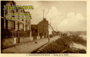 Champagne Sur Seine (Seine-et-Marne) - Bords de la Seine