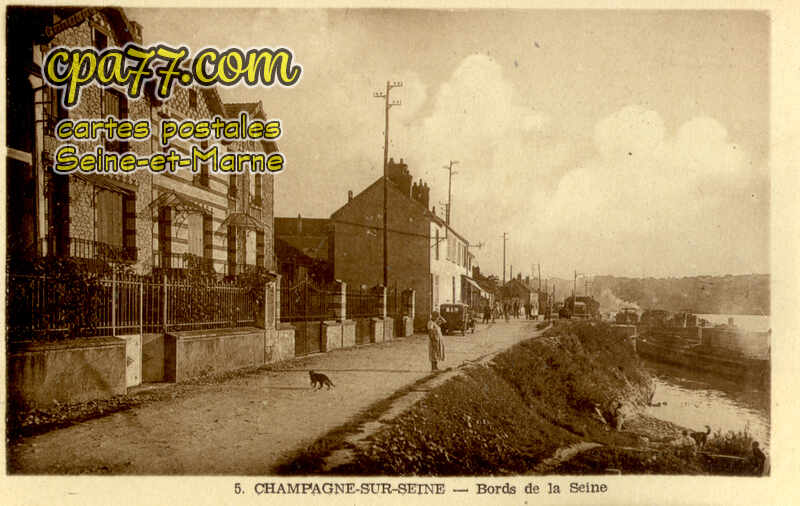 Champagne Sur Seine (Seine-et-Marne) - Bords de la Seine
