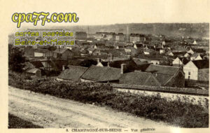 Champagne Sur Seine (Seine-et-Marne) - Vue générale