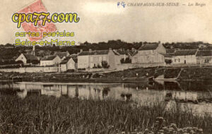 Champagne Sur Seine (Seine-et-Marne) - Les Berges