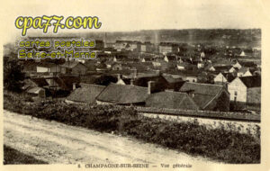 Champagne Sur Seine (Seine-et-Marne) - Vue générale