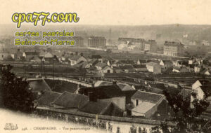 Champagne Sur Seine (Seine-et-Marne) - Vue panoramique