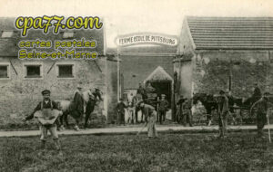 Champagne Sur Seine (Seine-et-Marne) - Ferme-Ecole de Pittsburgh – Entrée principale