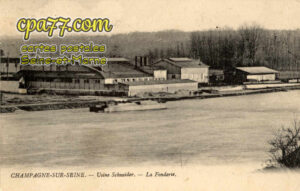 Champagne Sur Seine (Seine-et-Marne) - Usine Schneider – La Fonderie