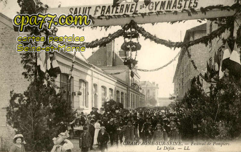 Champagne Sur Seine (Seine-et-Marne) - Festival de Pompiers