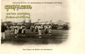 Champagne Sur Seine (Seine-et-Marne) - Concours-Festival de Gymnastique de Champagne-sur-Seine – Une Figure du Ballet des Faucheurs