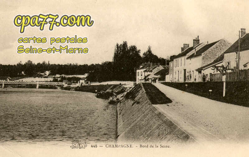 Champagne Sur Seine (Seine-et-Marne) - Bords de la Seine