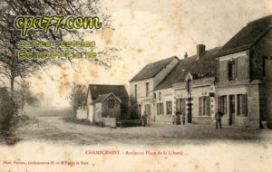 Champcenest (Seine-et-Marne) - Ancienne Place de la Liberté (en l&rsquo;état)