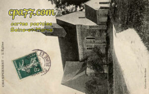 Champcenest (Seine-et-Marne) - L&rsquo;Eglise