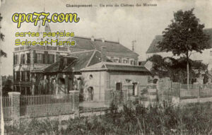 Champcenest (Seine-et-Marne) - Un coin du Château des Minimes